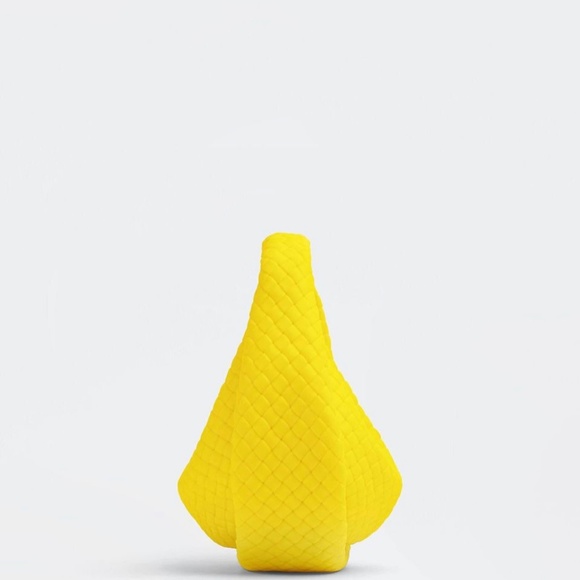 Bottega Veneta padded Jodie in lemon colour - Picture 2 of 6